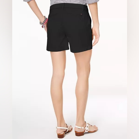 Tommy Hilfiger TH Women's Flex 5" Black Hollywood Short Size 8 - Picture 2 of 16